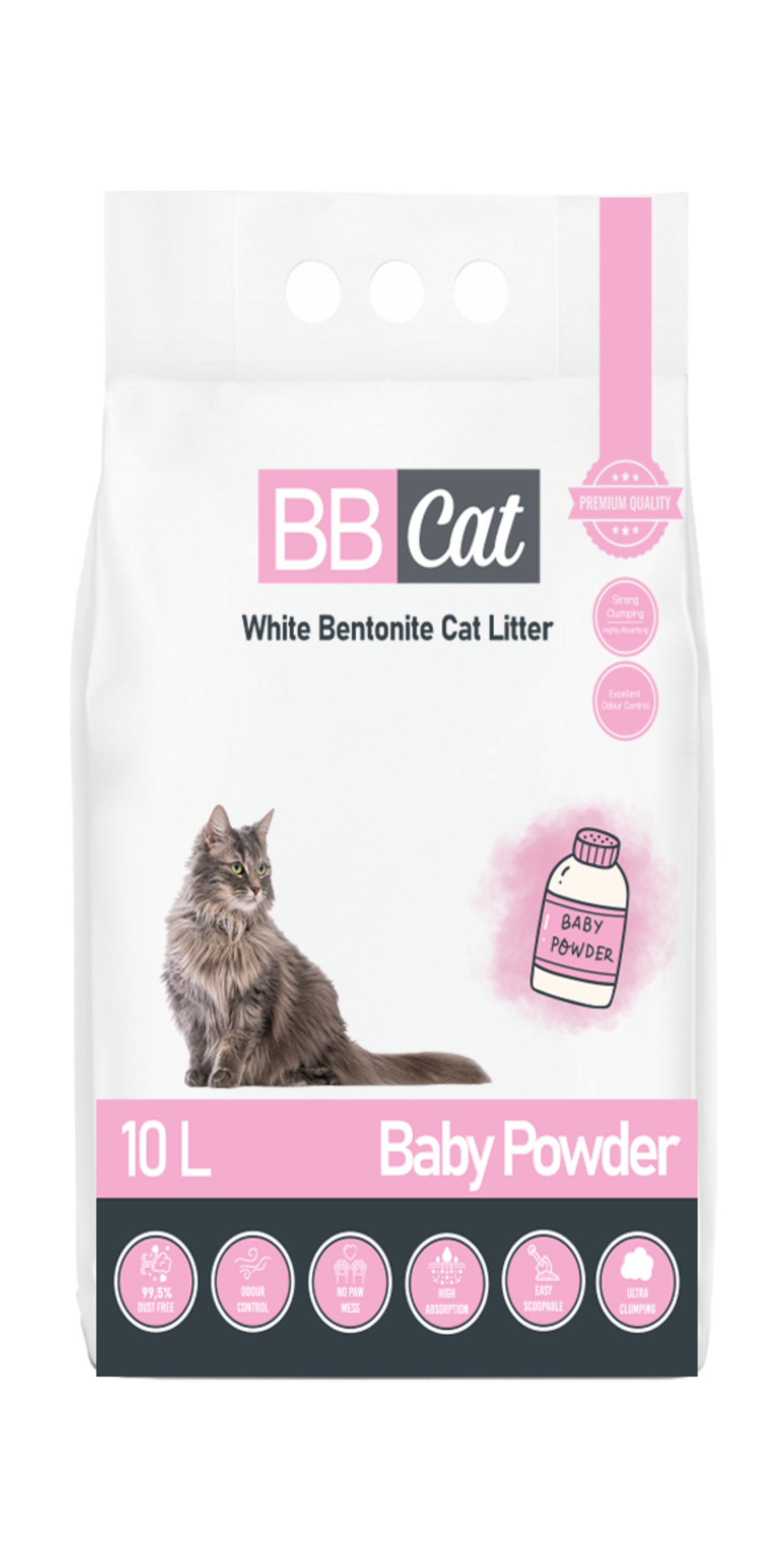 BB Cat Baby Powder 10L