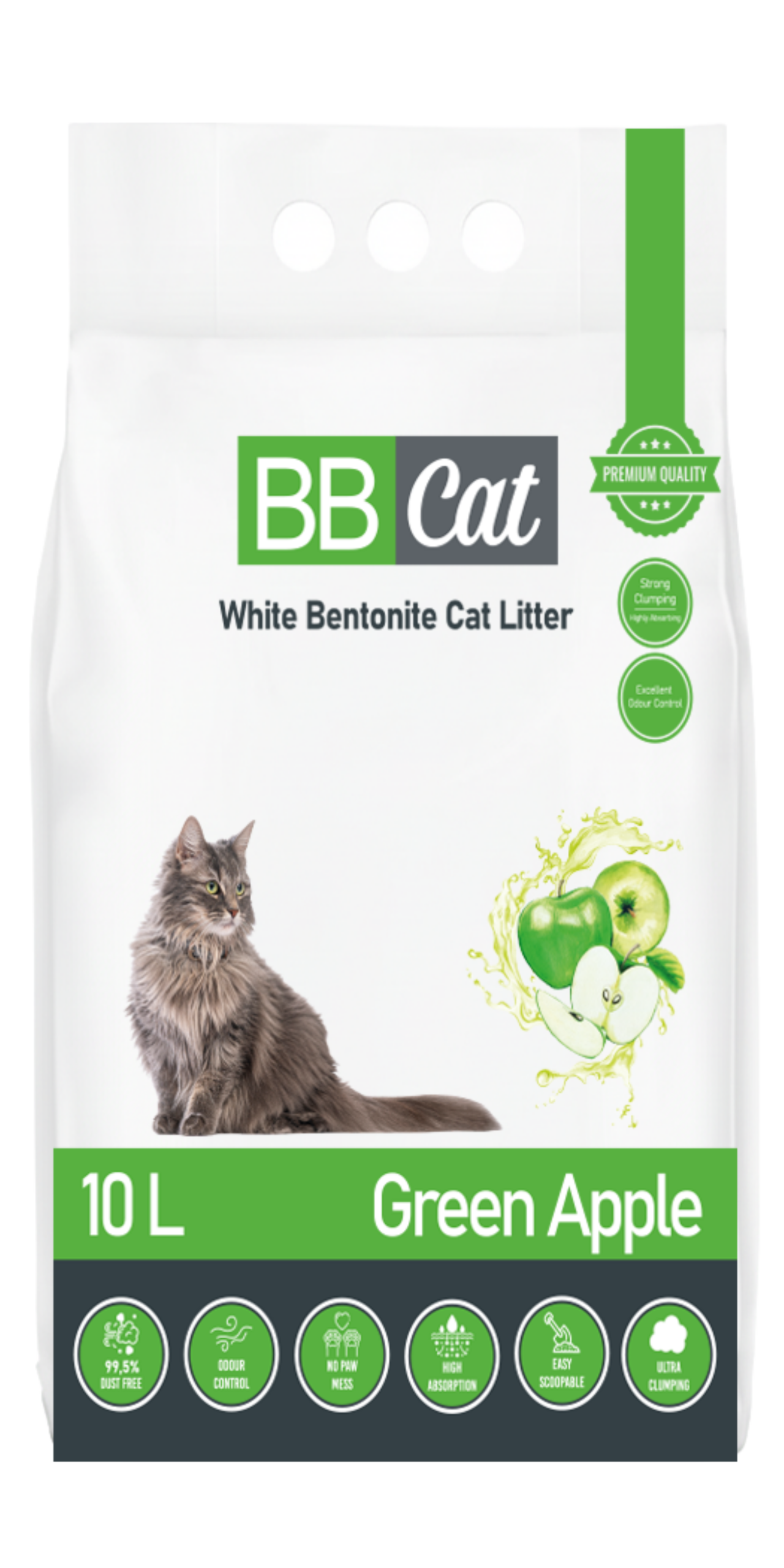 BB Cat Green Apple 10L