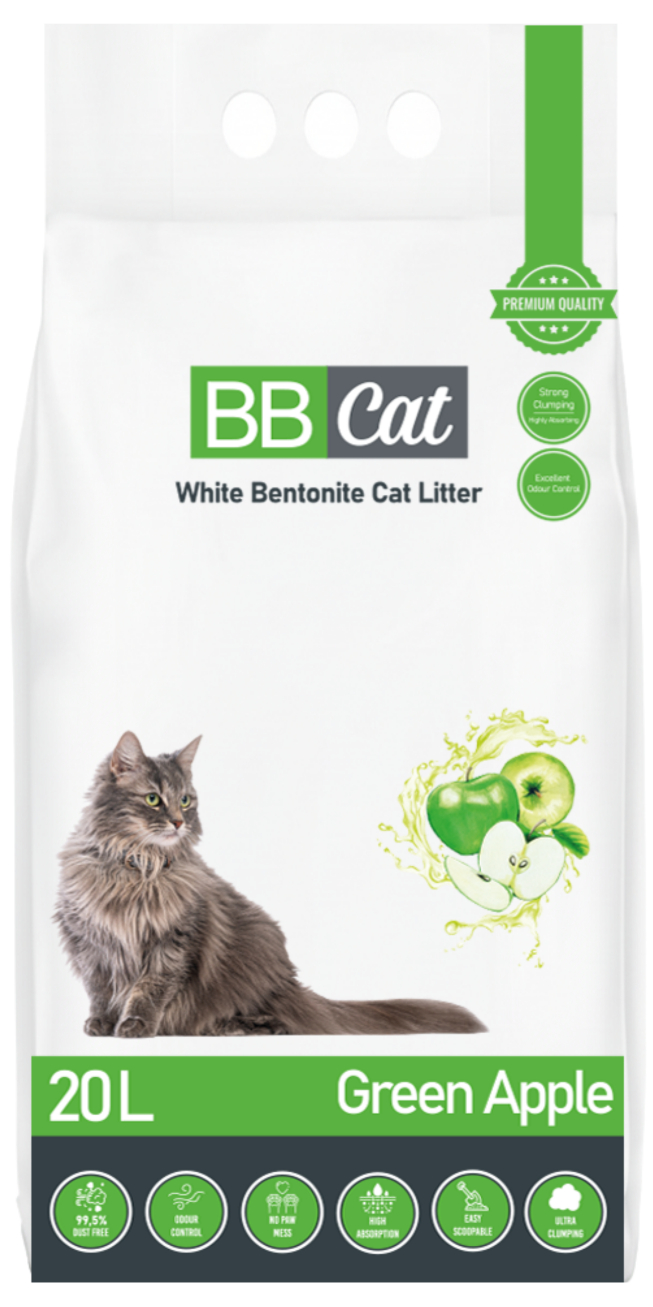 BB Cat Green Apple 20L