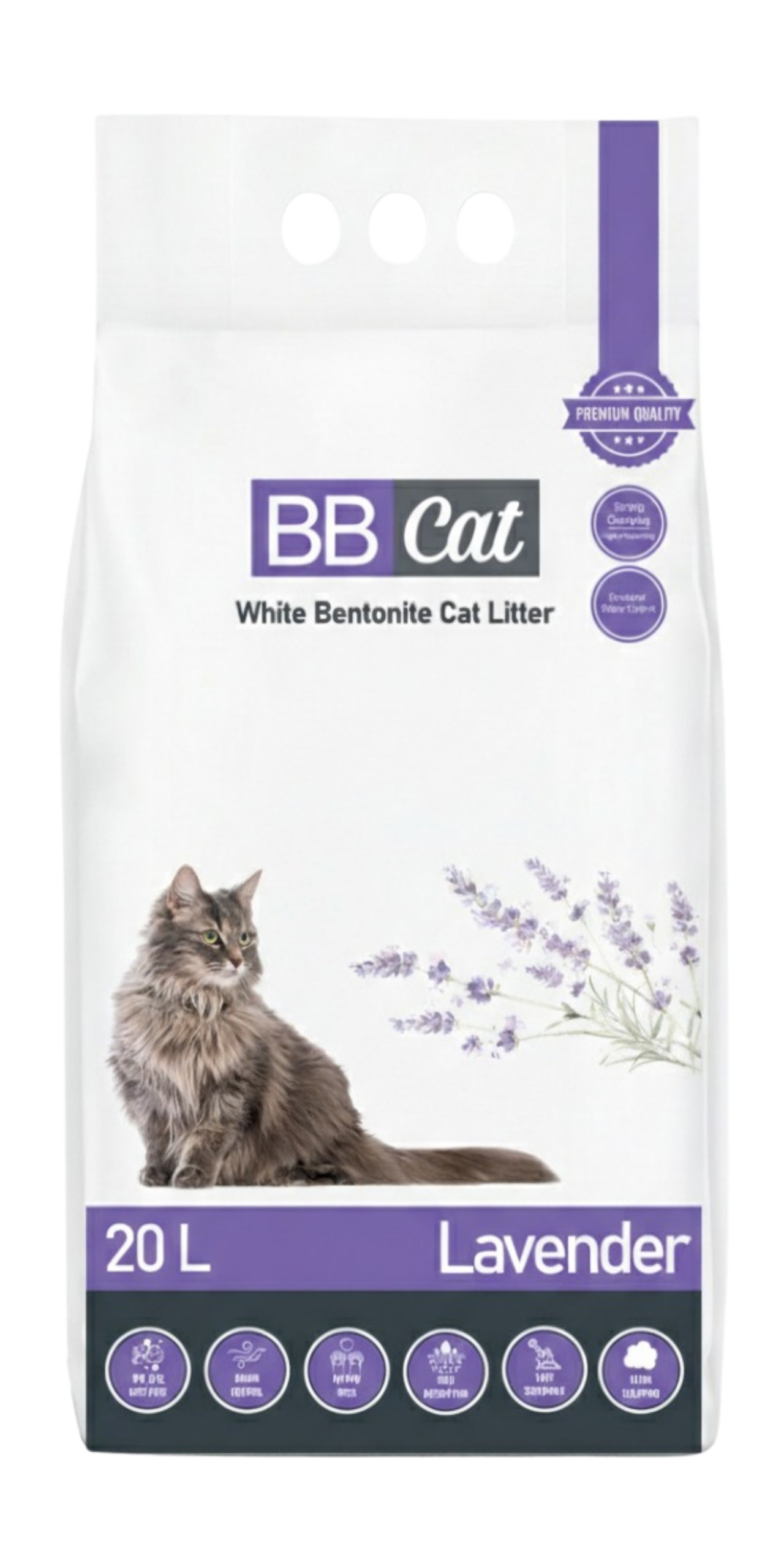 BB Cat Lavender 20L