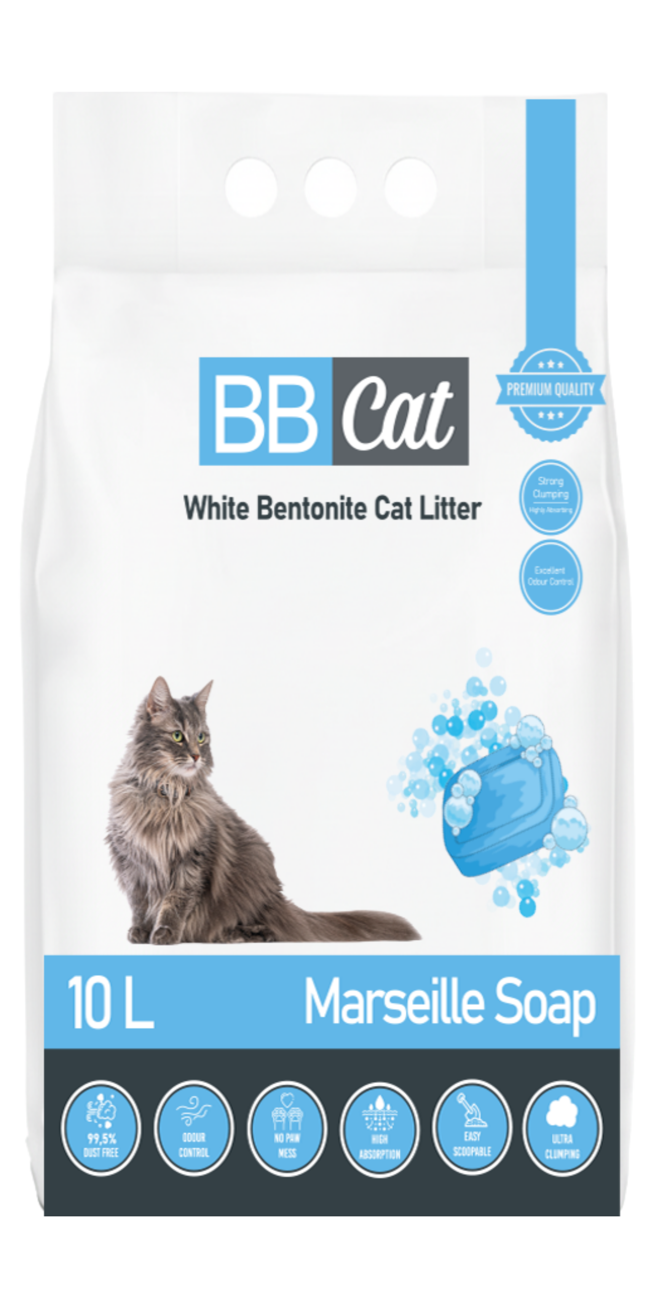 BB Cat Marseille Soap 10L