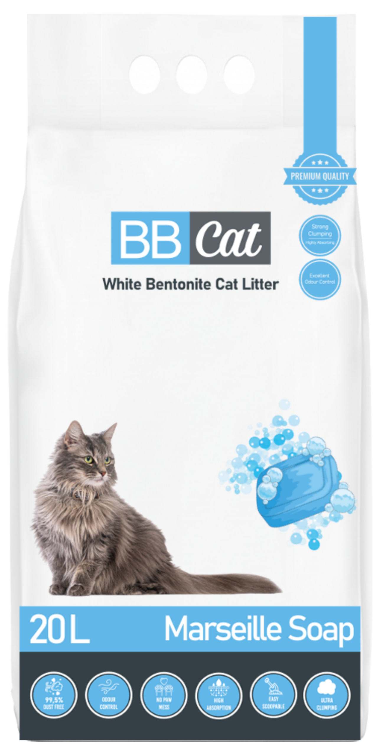 BB Cat Marseille Soap 20L