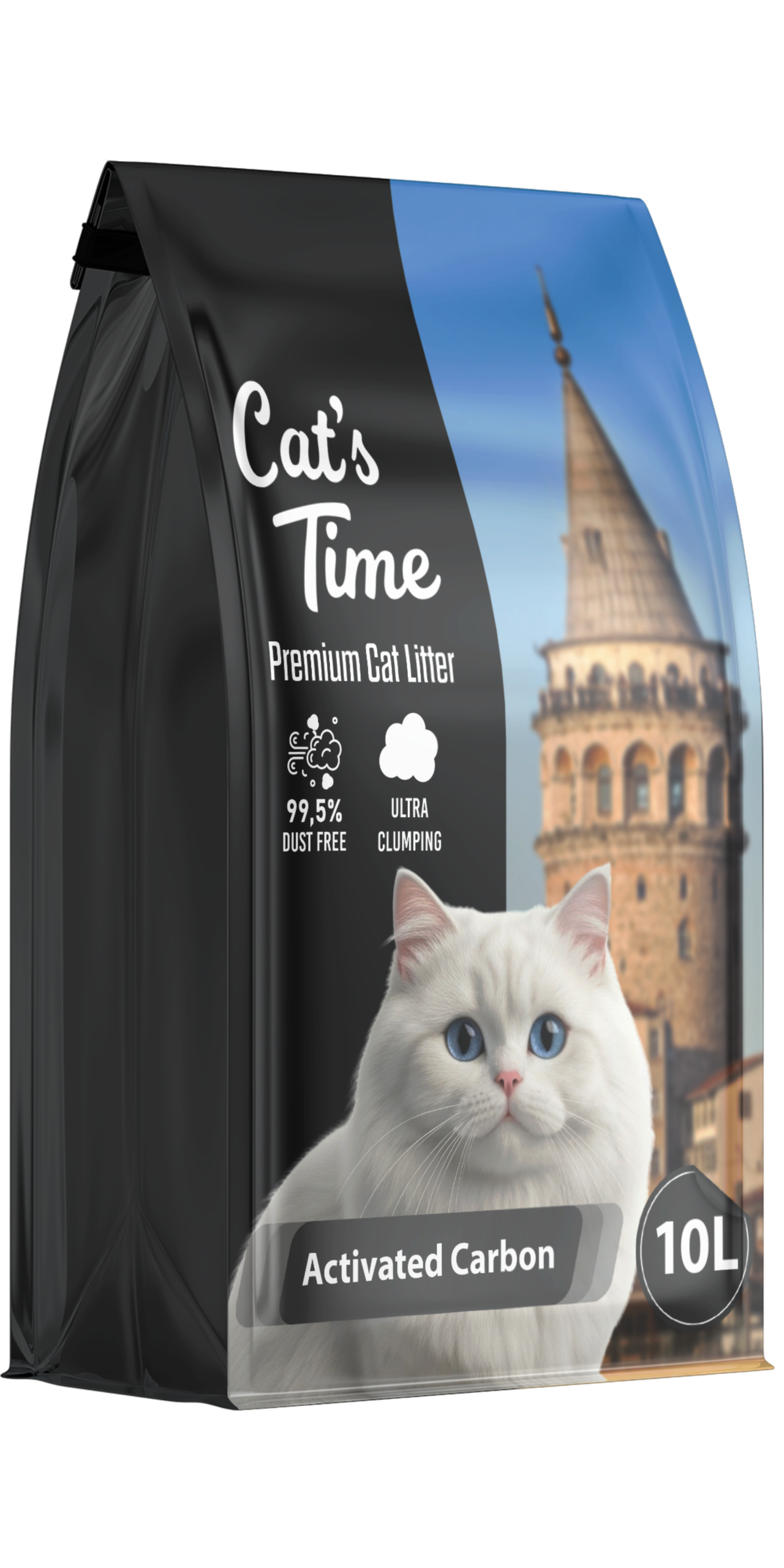Cat's Time Activated Carbon 10L