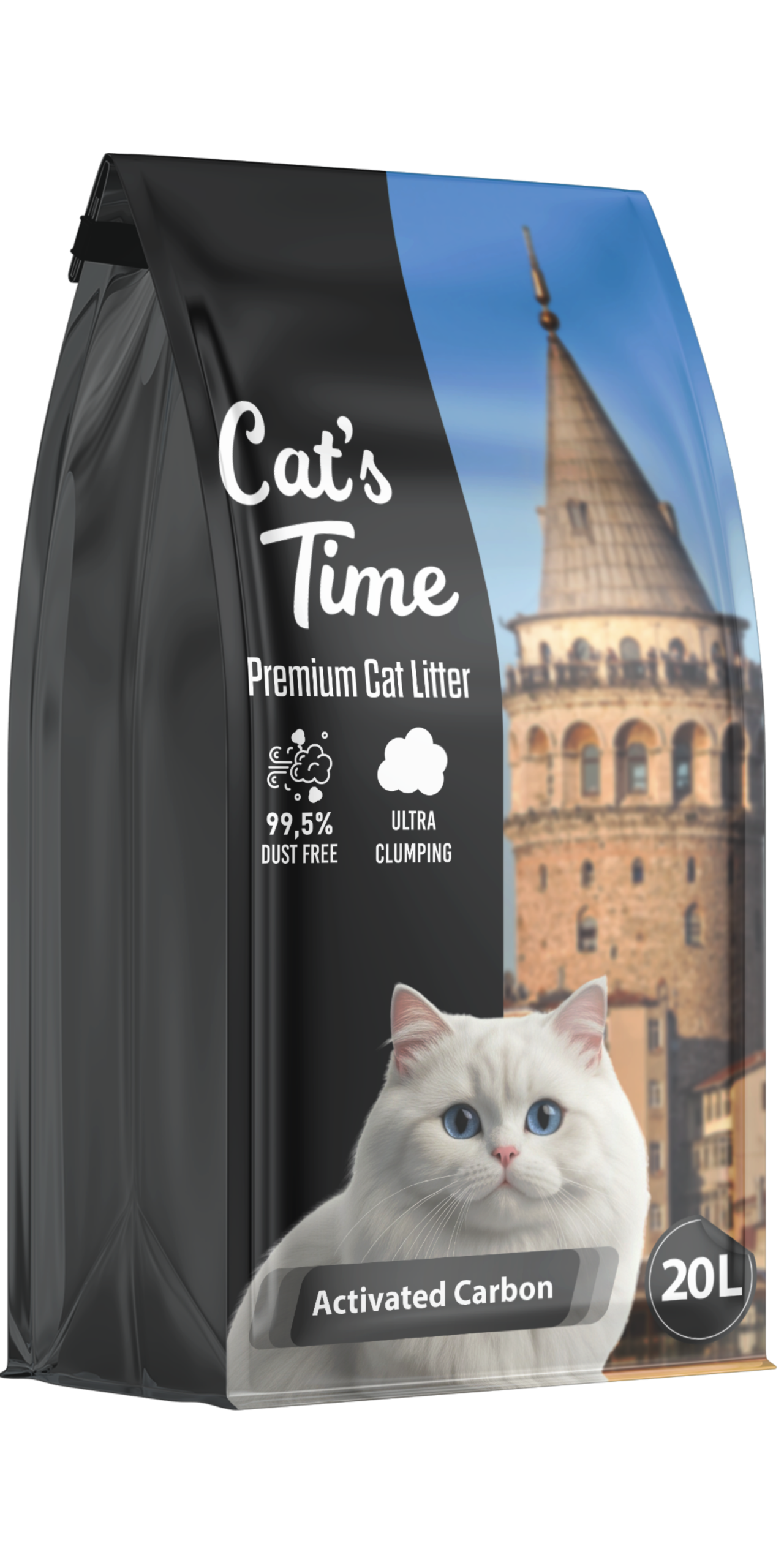 Cat's Time Activated Carbon 20L