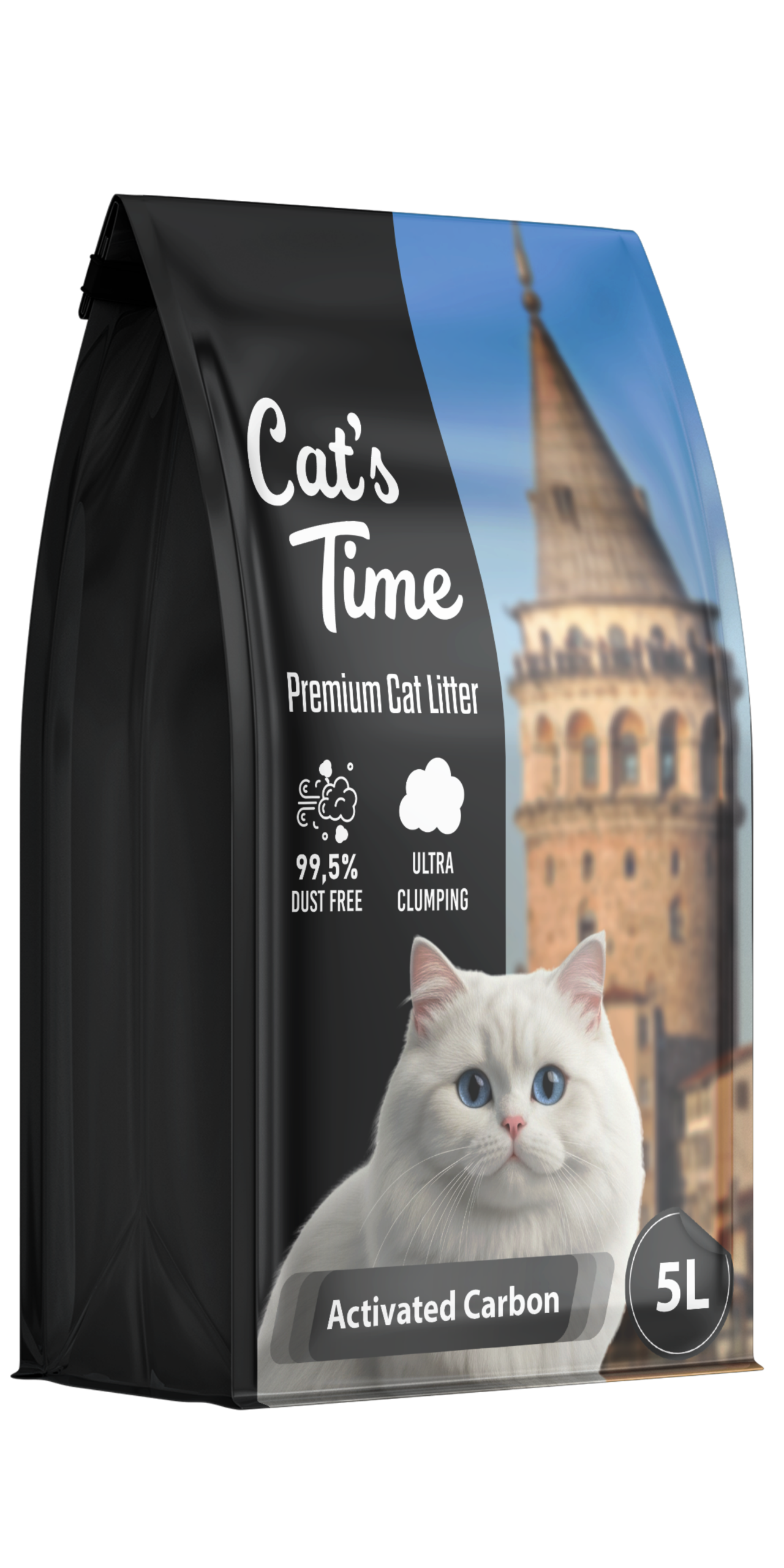 Cat's Time Activated Carbon 5L