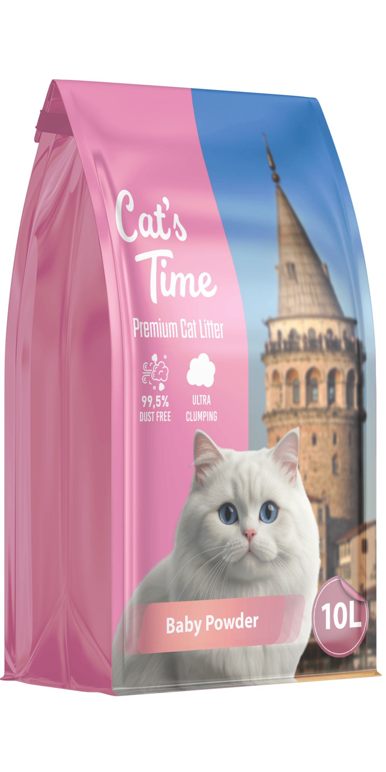 Cat's Time Baby Powder 10L