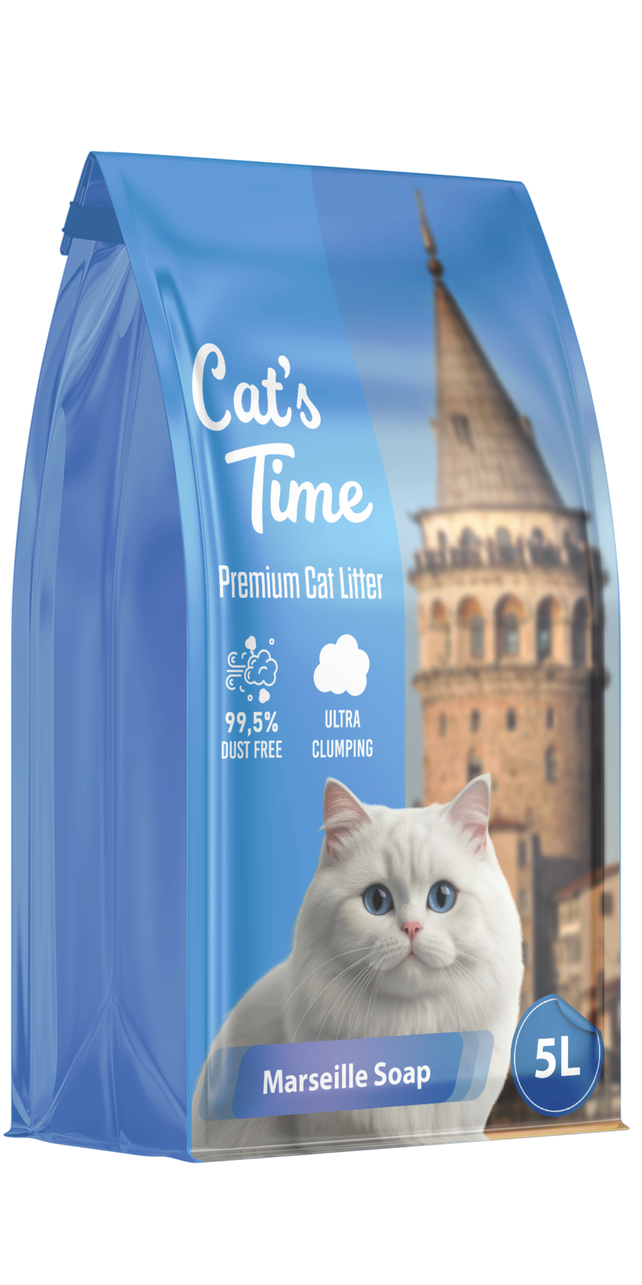 Cat's Time Marseille Soap 10L