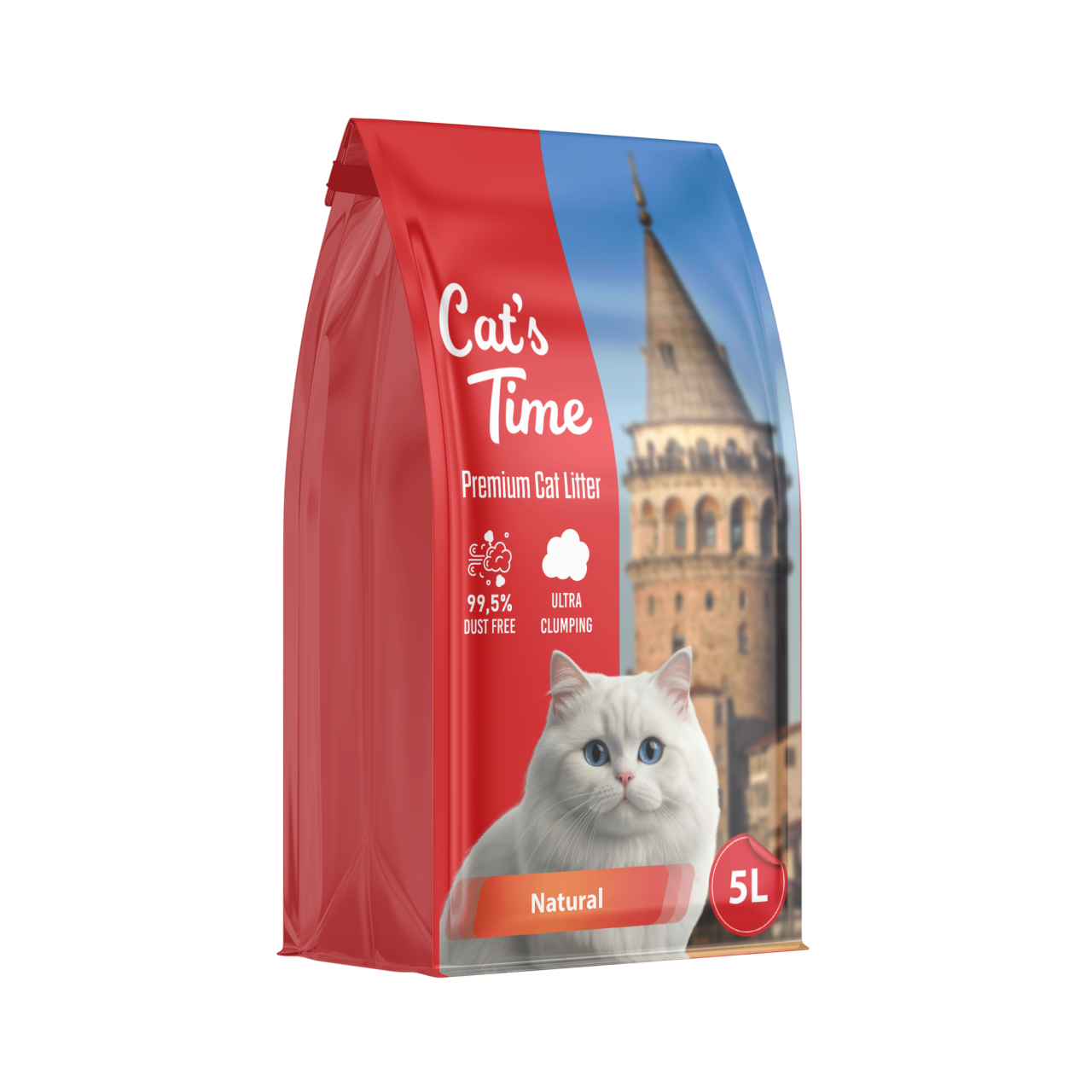 Cat's Time Natural 5L